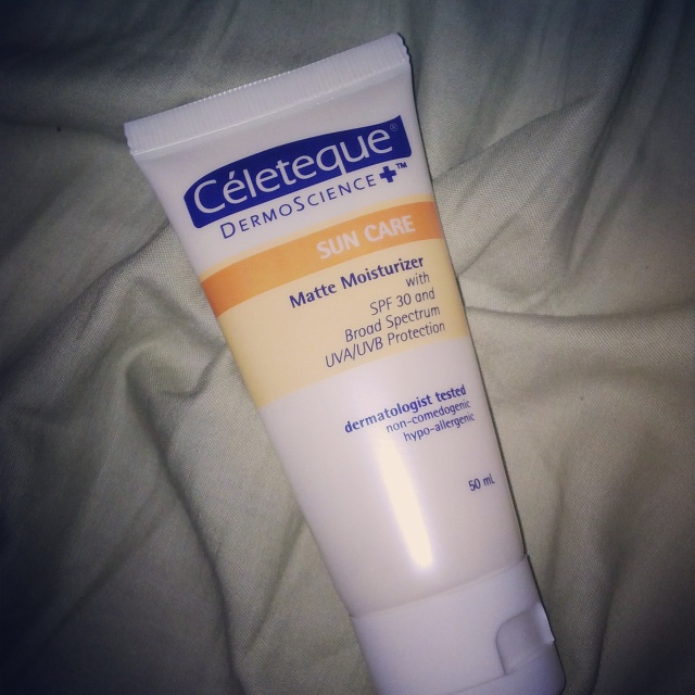 CELETEQUE DermoScience™ Sun Care Matte Moisturizer with SPF30 and Broad Spectrum UVA/UVB Protection